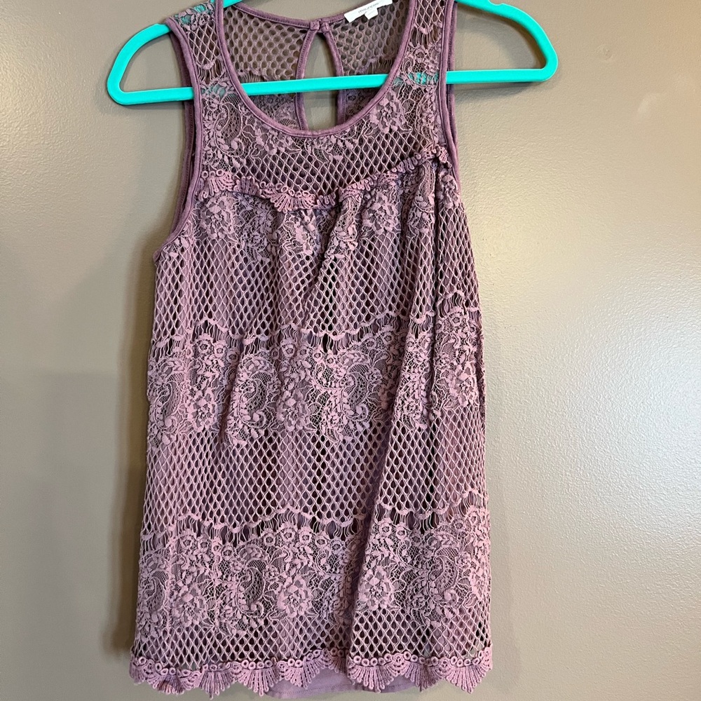 Purple tank top